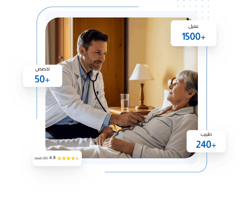 Book the best home visit service from doctors